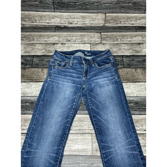 American Eagle Super Hi Rise Skinny Jeans Stretch - Picture 3 of 7